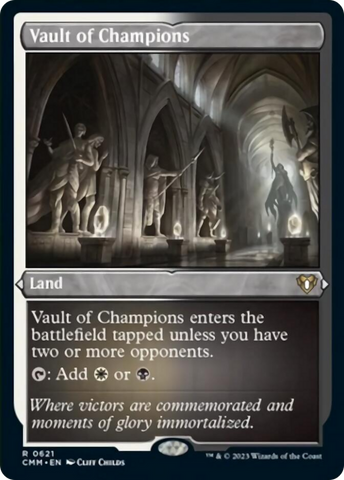 Vault of Champions (Foil Etched) [Commander Masters]